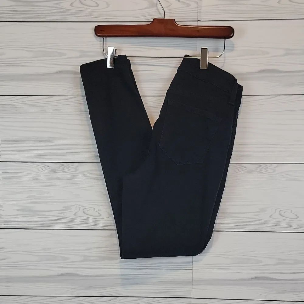 NYDJ Ami Black Denim Skinny Legging With Lift Tuck Technology Womens Size 4